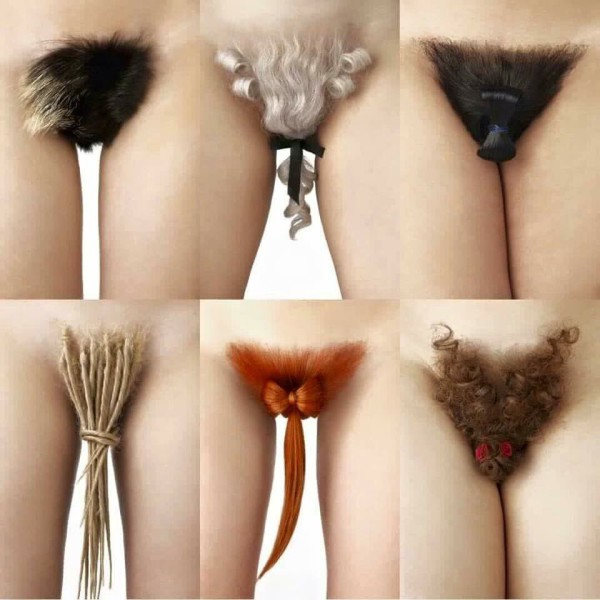 fashion trends - pubic hairs
